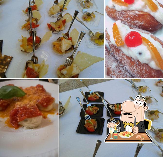 Cibo al L'Antica Hostaria