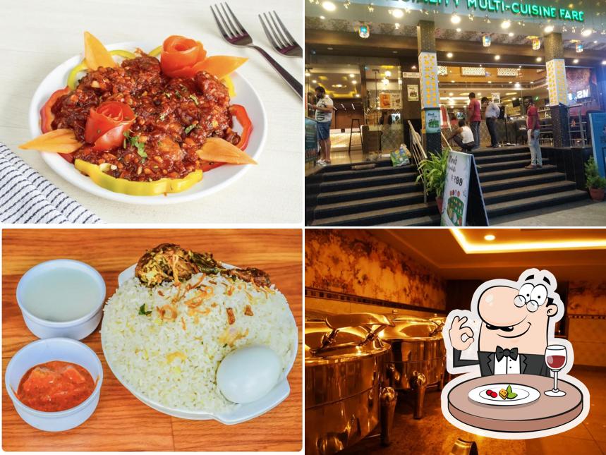 Food at Savoury Family Residency