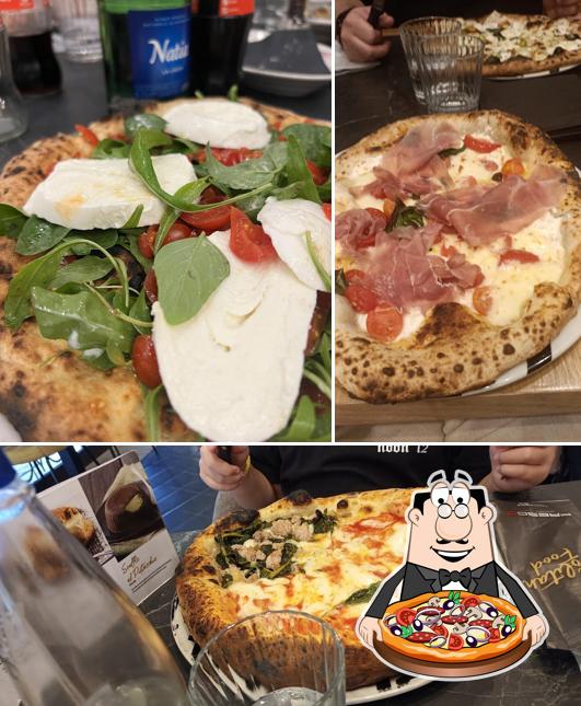 A Fresco Trattoria Pizzeria Afragola, puoi ordinare una bella pizza