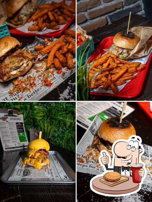 Gli hamburger di Burger Bar Almost Famous potranno soddisfare molti gusti diversi