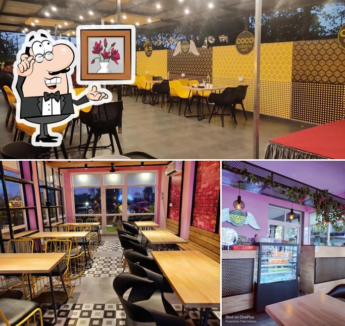 The interior of Cabana Restro Cafe