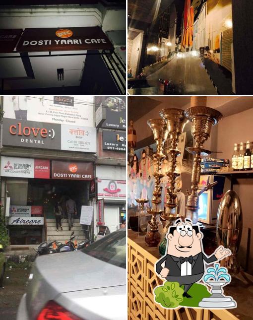 The exterior of Dosti Yaari Cafe (DYC) - Cafe In Amar Colony