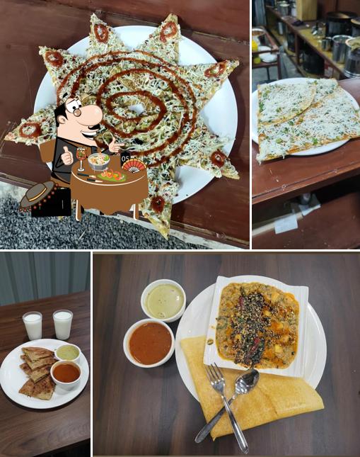 Food at GJ-5 Fancy Dhosa