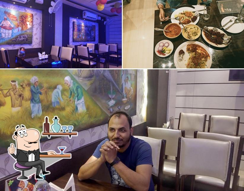 The picture of GoodBite Restaurant’s interior and food