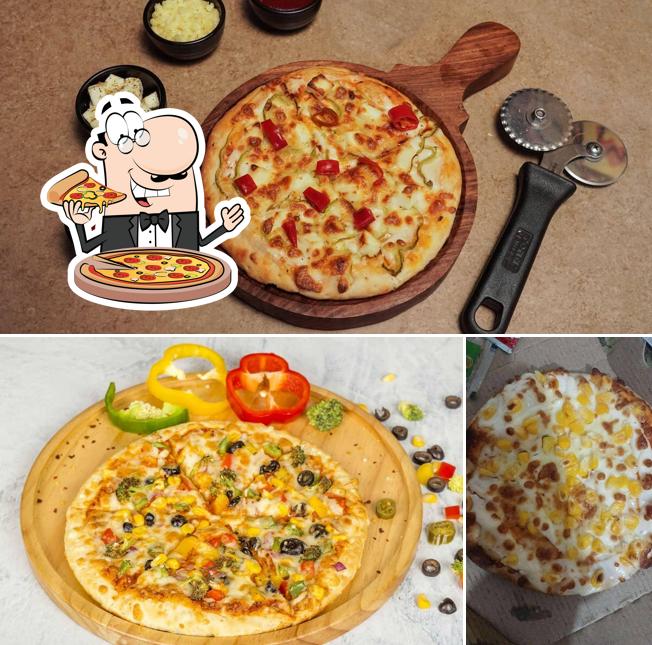 Try out pizza at Hungry Point