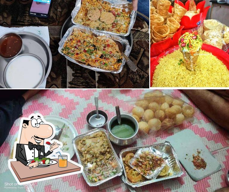 Food at Jai Ambe Chat Corner