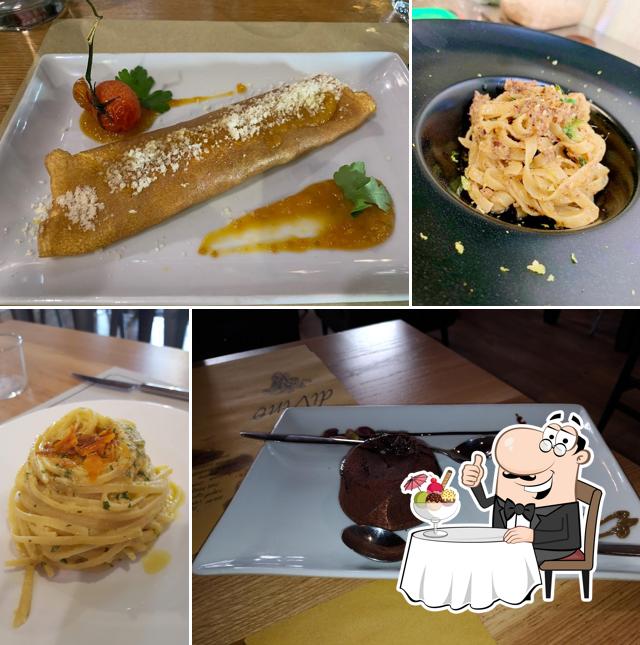 MAG - Magazzini Sensoriali serve un'ampia varietà di dessert