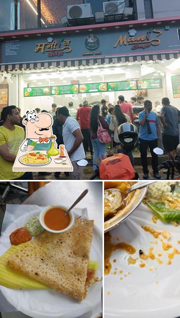 Food at Mani’s Cafe