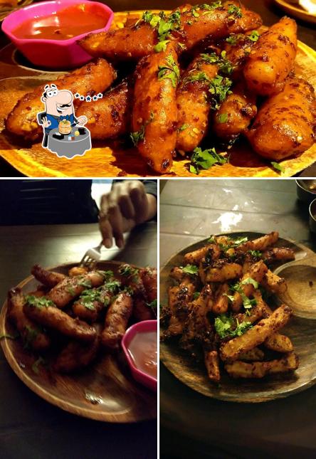 Food at Franky's Bar and Restaurant