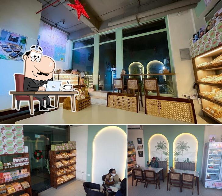 The interior of Brown Baking Company (only pickups or firm orders)
