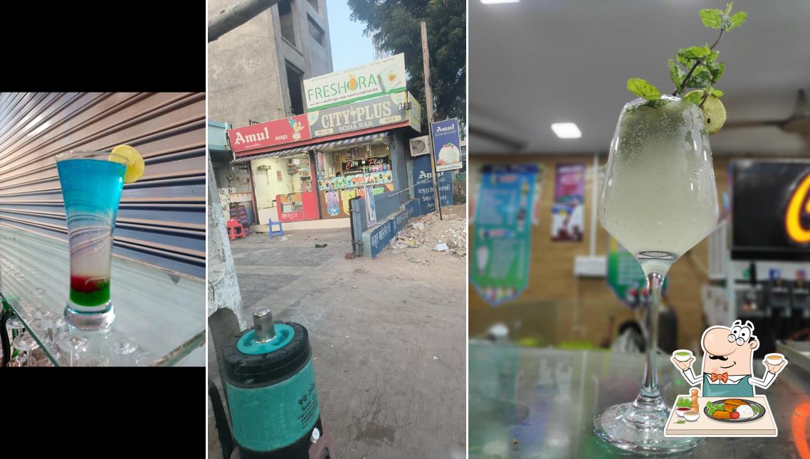 Food at CITY PLUS SODA BAR & Amul