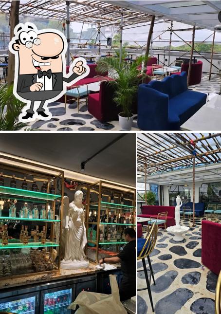 The interior of DADDY BY LORD OF THE DRINKS - Navi Mumbai ( Indra Hospitality)