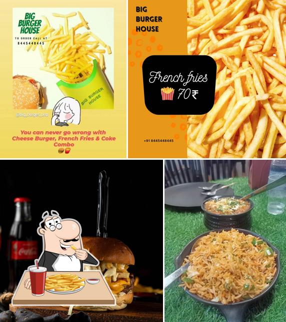 French fries at Da Big Burger