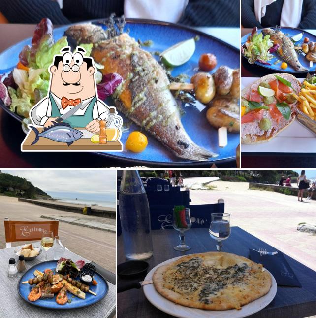 Saumon grillé à Restaurant Equinoxe La Rochelle