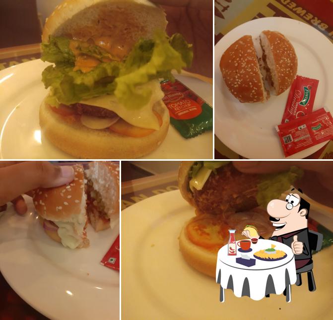 Get a burger at Fusion Tadka