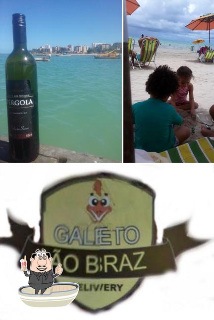 O Galeto São Braz Delivery serve álcool
