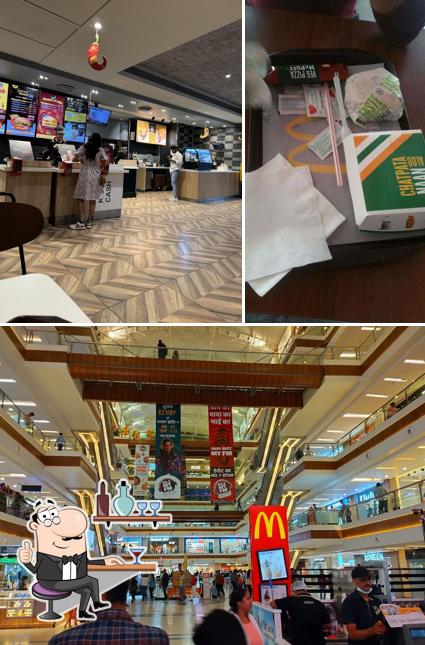 The interior of McDonald's C21