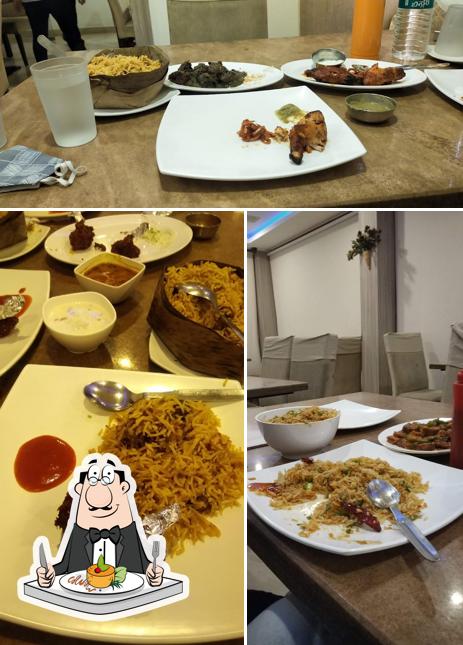 Food at Mysuru Dhonne Biriyani