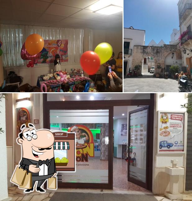 Gli esterni di Pizzeria Bon Bon