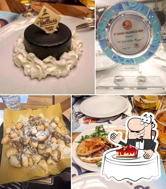 Pizzeria Nuvola serve un'ampia selezione di dessert