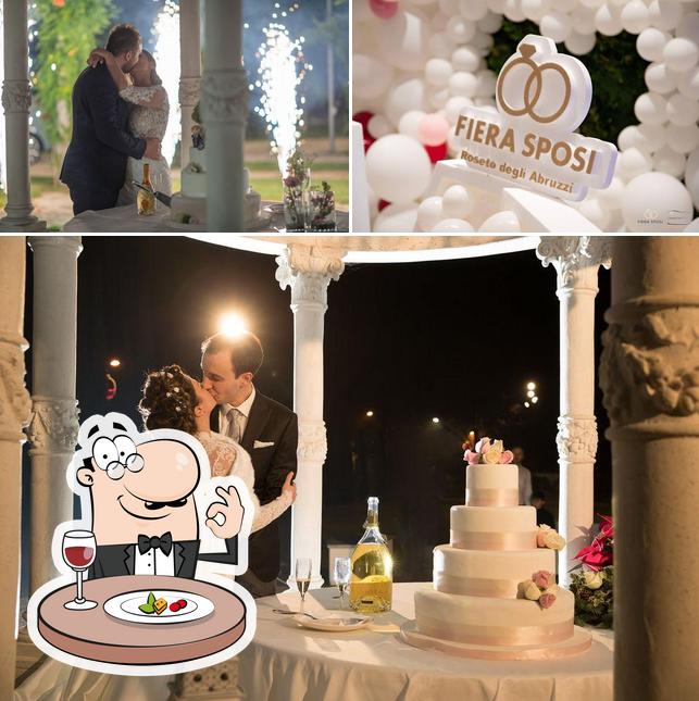 Cibo al Ristorante Villa Paris