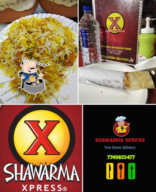 Food at Shawarma xpress