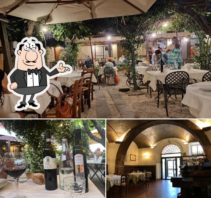 Gli interni di Ristorante La Cantina