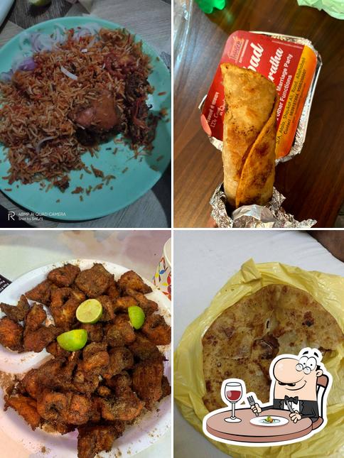 Food at Allahabad Kabab Paratha