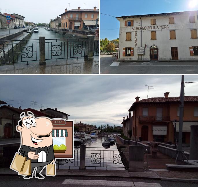 Gli esterni di Locanda Aquila Nera