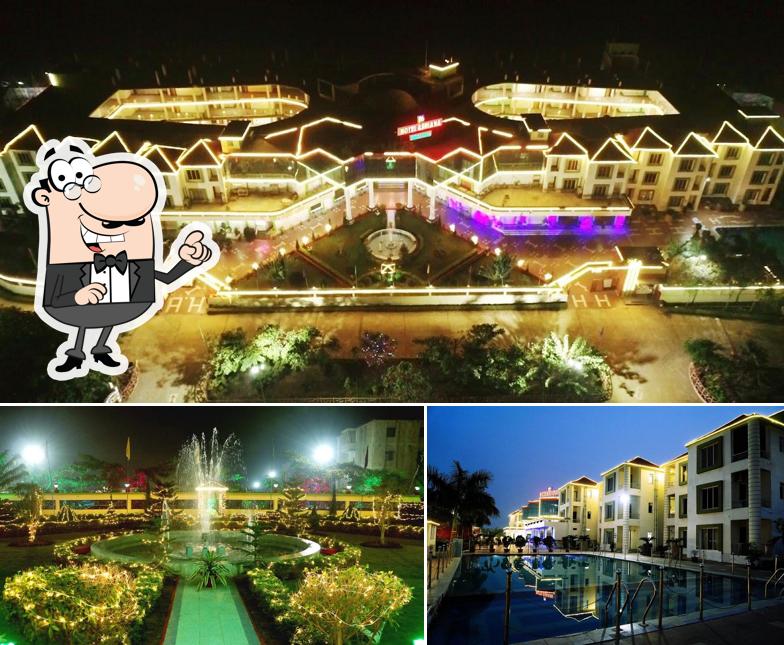 Check out the outside part of Ashiana Hill View Hotel