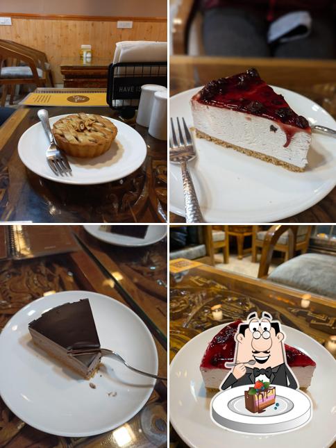 Chocolate cake at D.town cafe & bakery