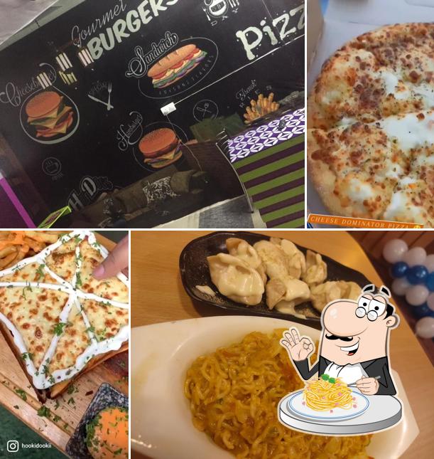 Spaghetti carbonara at Hookie Dookie Cafe And Restaurant