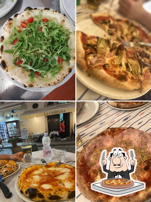 Ordina tra le molte varianti di pizza