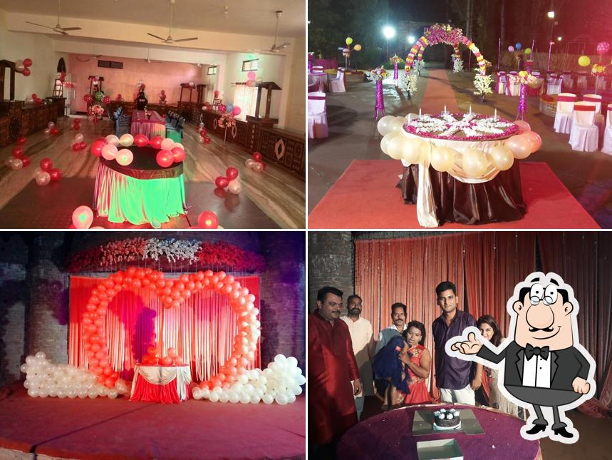 Take a seat at one of the tables at Malgudi Fort