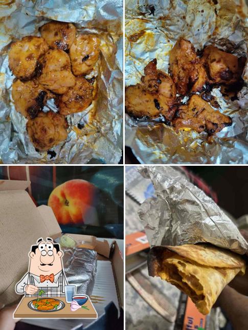 Chicken wings at Mealful Rolls - India's Biggest Rolls