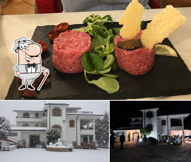 Questa è la foto che presenta la esterno e cibo di L’Altro Pianeta