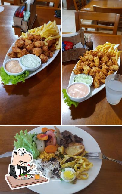 Comida em Benedito's Bar e Restaurante