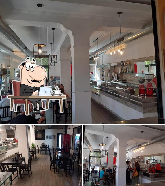 Gli interni di Caffè Ciccarelli