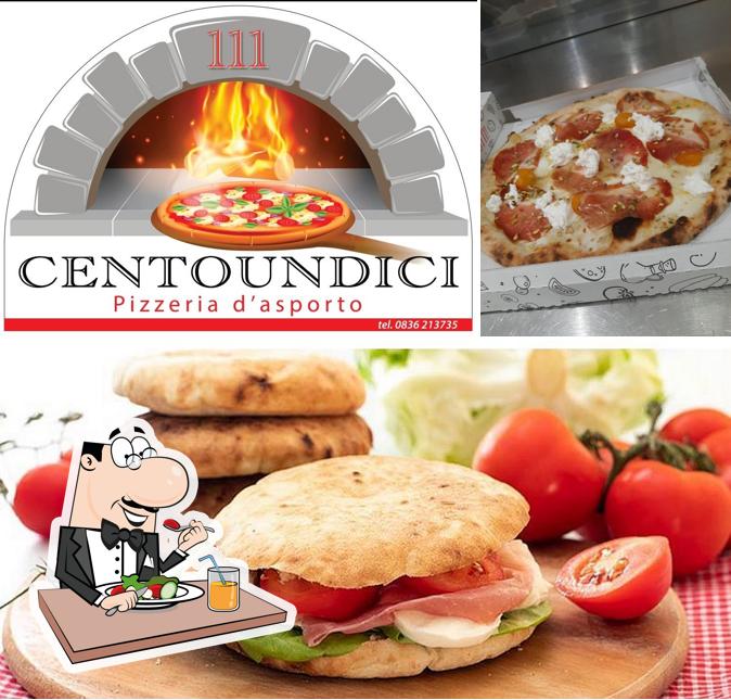 Questa è la immagine che raffigura la cibo e interni di Centoundici