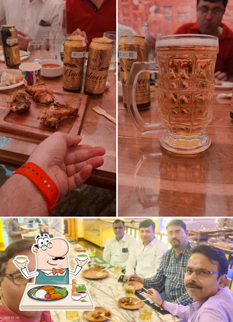 Food at Club Saifai