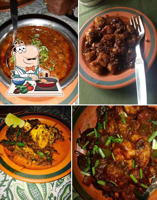Chicken curry at Green Hotel