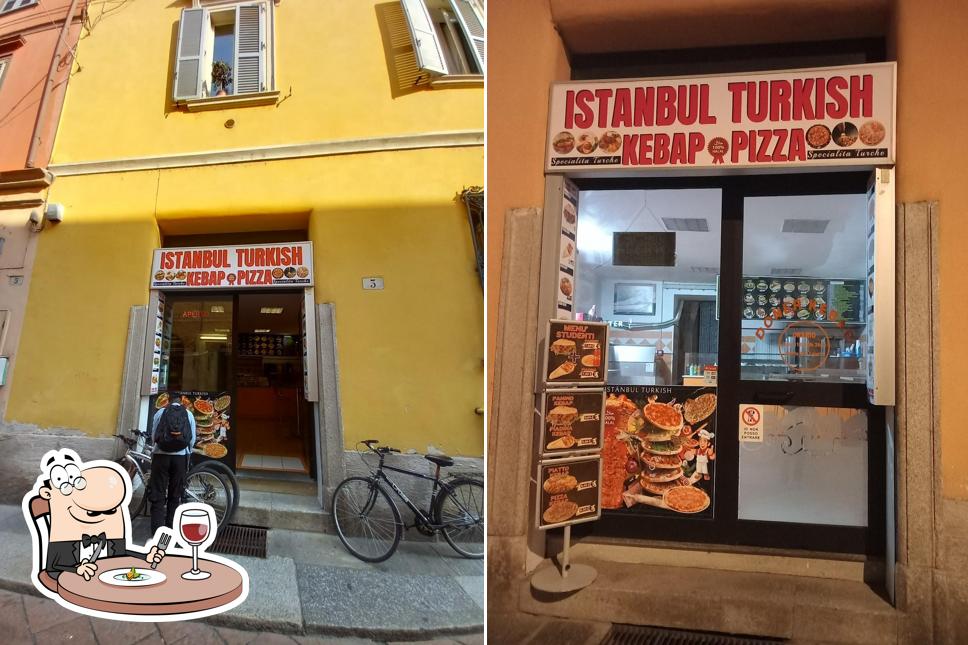 Platti al Istanbul turkish kebap pizza