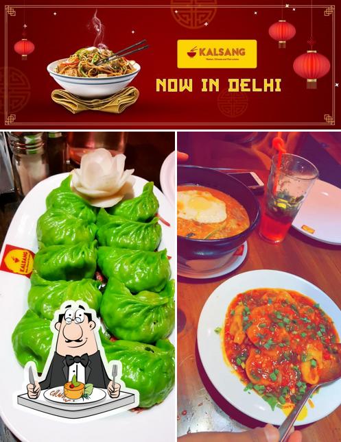 Food at Kalsang Restaurant Delhi