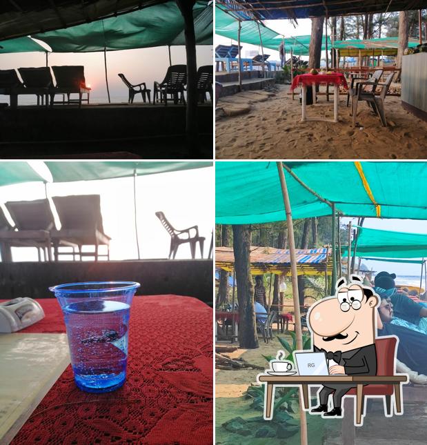 Little flower beach shack