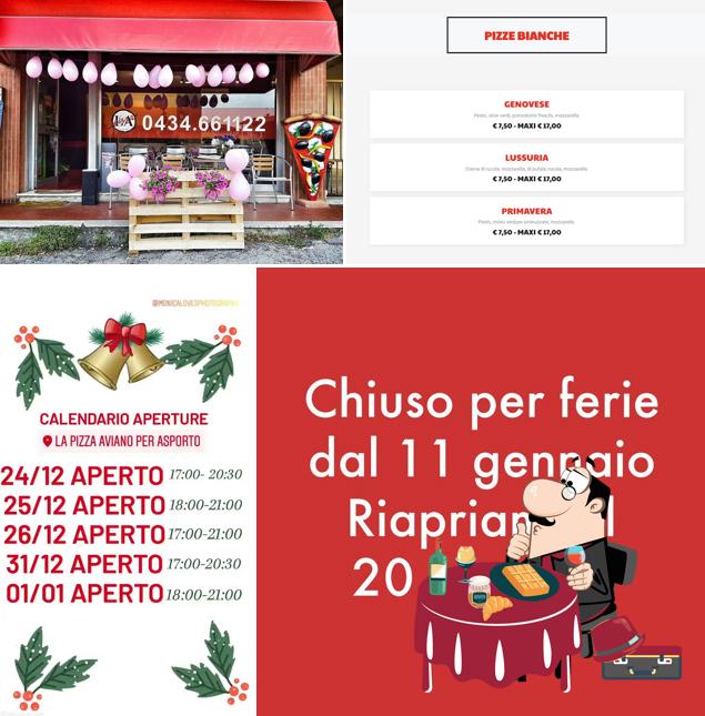 Pizzeria "La Capricciosa" serve un'ampia gamma di dolci