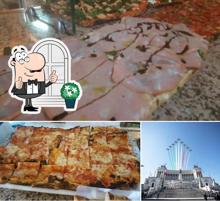 La immagine della esterno e pizza di Pizzeria La Pierona