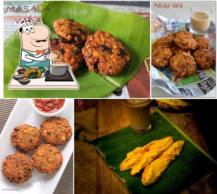 Falafel at Rajan Tea Stall