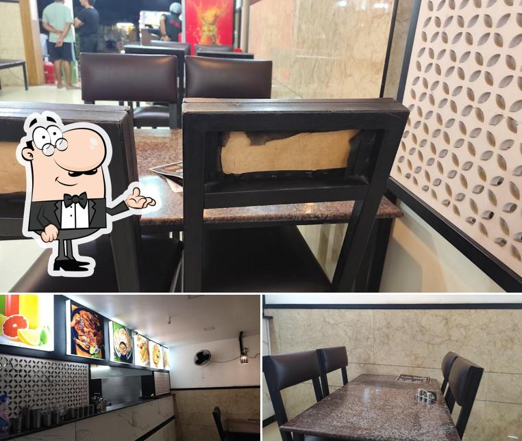 The interior of Ramzan restaurant