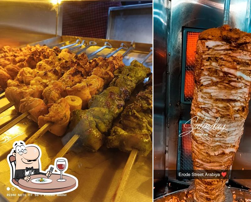 Food at Street Arabiya - Erode