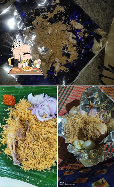 Pad thai at Taj Hotel chicken Biryani